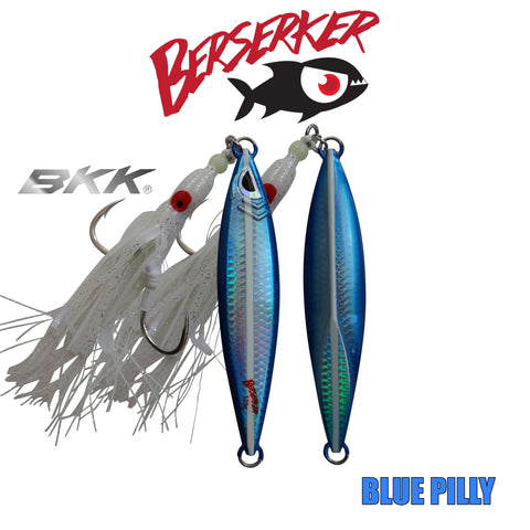 Jaw Slinger Jig Blue Pilly Glow BKK