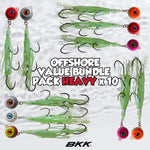 10 Value Pack - Offshore Heavy Meathead Jigs