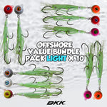 10 Value Pack - Offshore Light Meathead Jigs